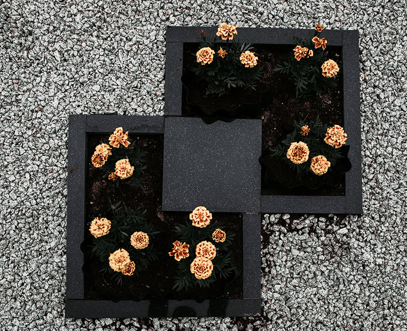 Granito gėlynas